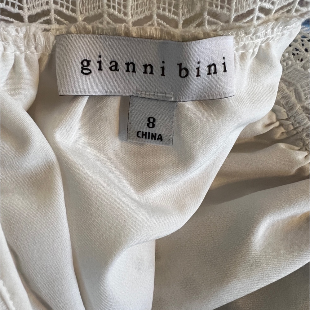 GIANNI BINI DELANEY EMBROIDERED MAXI DRESS (Sz 8) - Picture 7 of 12